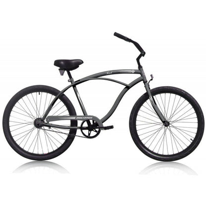 Tracer 26" Men's Ace Beach Cruiser, BBR Stage 4 Engine - MB-TOUCH-M-BK