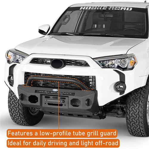 14-24 Toyota 4Runner Stubby Front Bumper (Excluding Limited & Nightshade) - Hooke Road - HE.9818-S