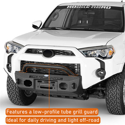 14-24 Toyota 4Runner Stubby Front Bumper (Excluding Limited & Nightshade) - Hooke Road - HE.9818-S