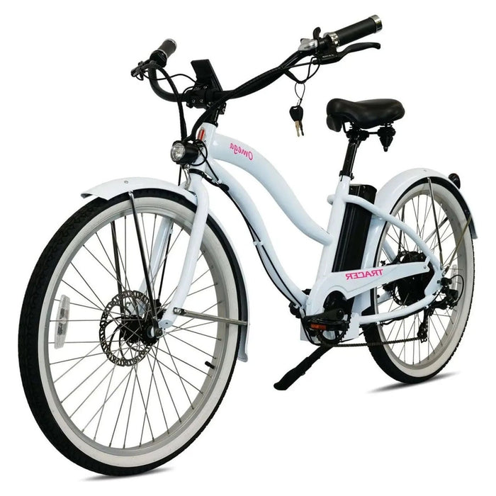 Tracer Omega Low Step 48V/14Ah 500W Beach Cruiser Electric Bike