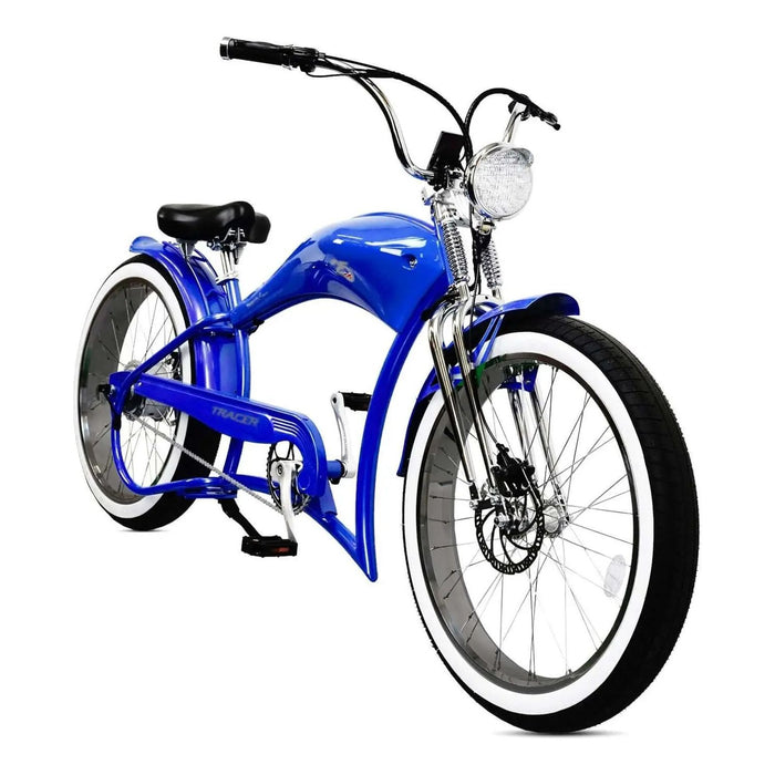 Tracer Twenty5 DS 48V/17.5Ah 500W Dual Springer Chopper Electric Bike