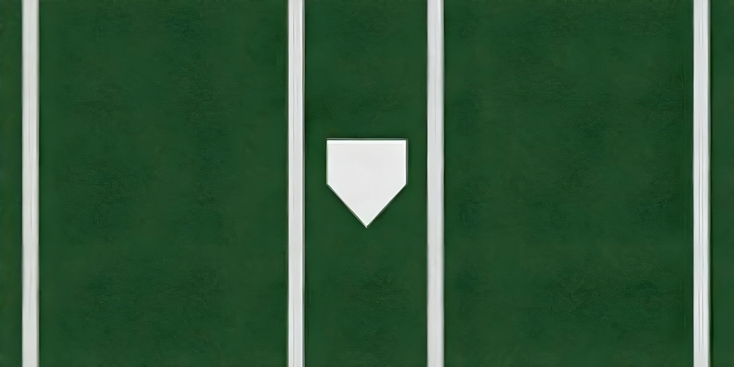 Trigon Sports 7' x 12' Pro Turf Home Plate Batting Mats - BTM712C