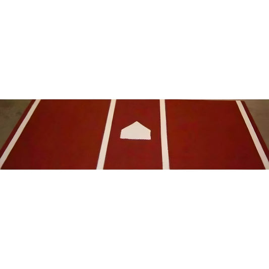 Trigon Sports 7' x 12' Pro Turf Home Plate Batting Mats - BTM712C