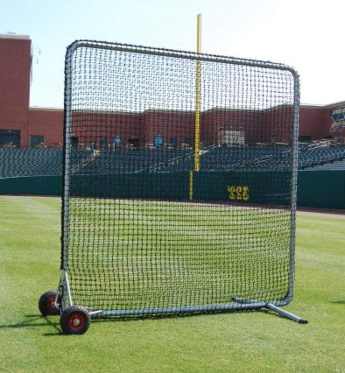 Trigon ProCage “Ole 96er” PRO 8' x 8' Fungo Screen Net w/ Frame - BFPRO96