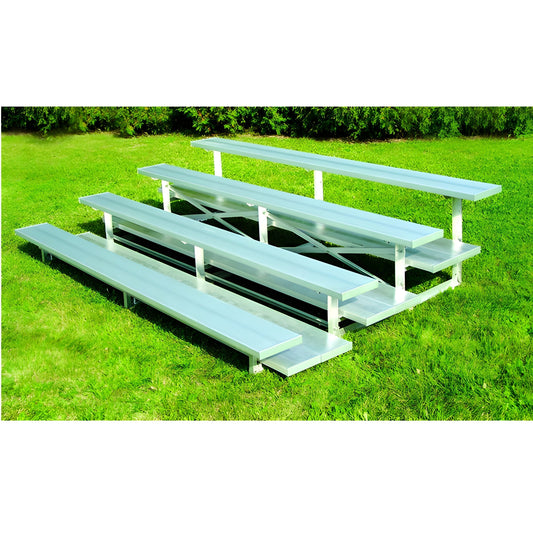 Bleacher 3 Row Low Rise Bleacher -  GT-3R15-LR-TRDFB