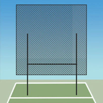 Trigon Sports 40 x 40 ft. Football Goal Post Net  - FGN4040