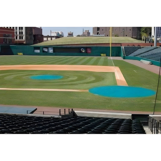 Trigon Sports HD Spot Rain Cover Green Vinyl- 10 ft. x 10 ft. Square- 3pcs - BHSPOT10