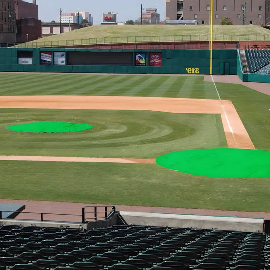 Trigon Sports LD Sport Cover Set Green PE- 26 ft. 20 ft. & 3- 10 ft. Square - BSPOTS