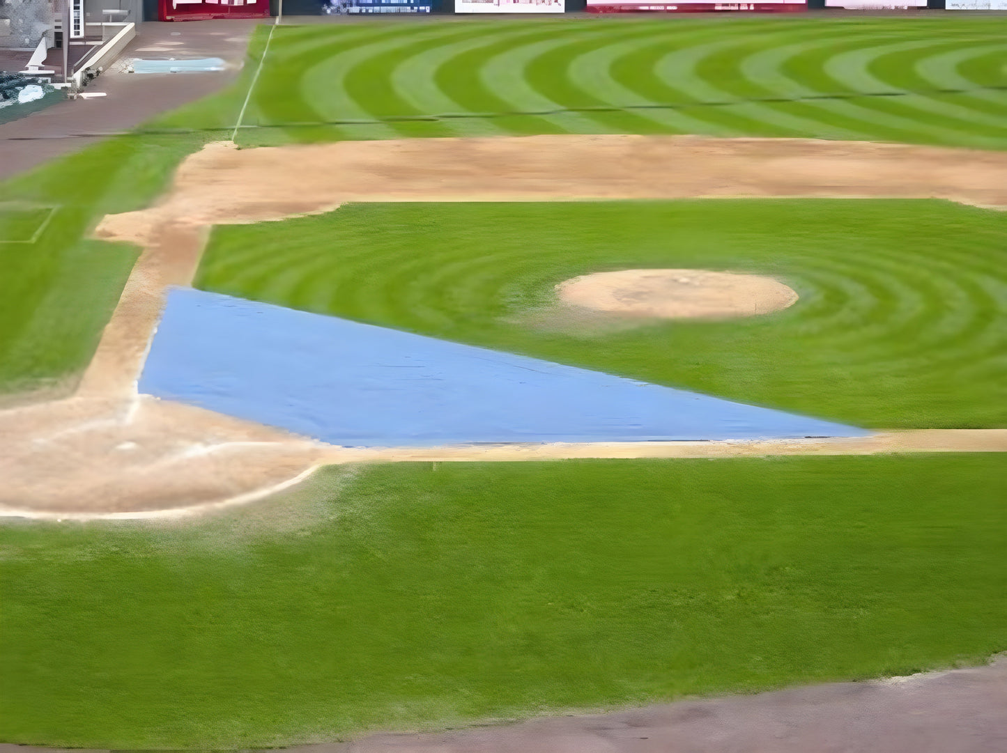 Trigon Sports BVCM50 15 x 20 x 50 ft. Field Saver Standard Mesh Cover - BVCM50