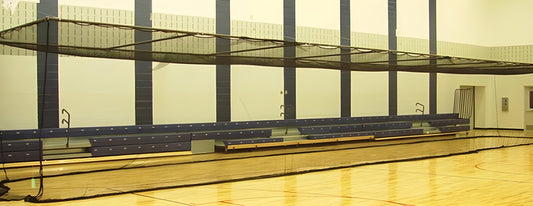 Trigon Sports Indoor Tunnel Electric Winch System 70 x 12 ft. - B51070