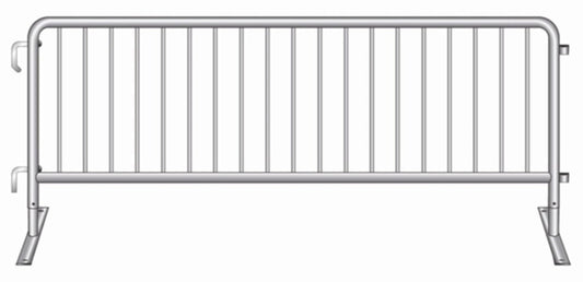 Trigon Sports Portable Fence Panel Barricades - Bridge or Flat Foot PFPANEL - PFPANEL