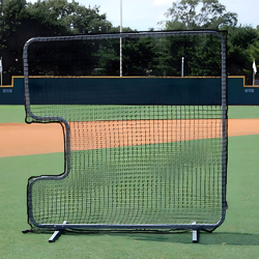 Trigon Sports ProCage 7' x 7' Softball Pitcher C-Screen - B427790