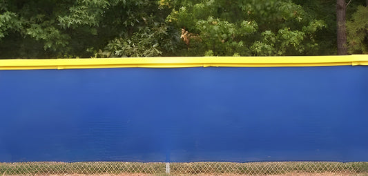 Trigon Sports Rollout Privacy Screen with Eyelets Size - 8 ft. x 50 yds Color - GREEN ONLY - PPV8