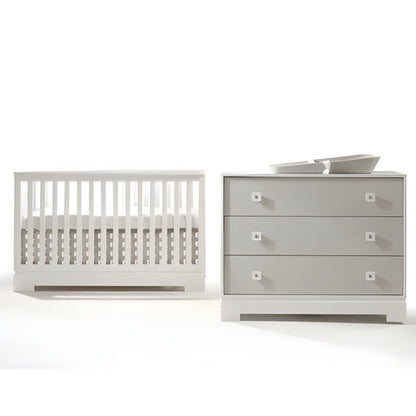 Tulip Olson Convertible Crib & 3 XL Drawer Set - TU1003-1034-WM