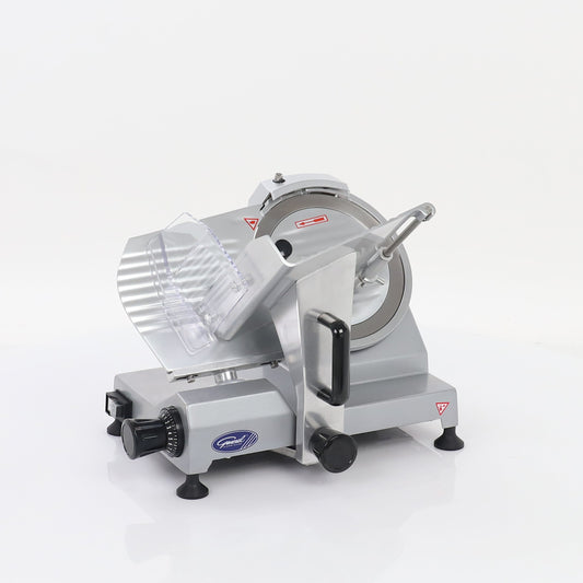 General - GSE009, General Foodservice Manual Commercial Food Slicer, 9 Inch Knife, Light Duty, in Stainless Steel - GSE009