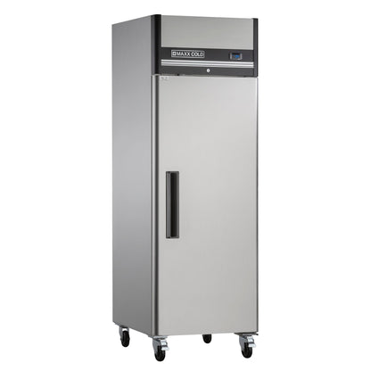 Maxx Cold Single Door Reach-in Freezer, Top Mount, 25.2"W, 19 cu. ft. Storage Capacity, in Stainless Steel -  MXCF-19FDHC