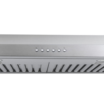ProLine Under-Cabinet Range Hood, Convertible to Ductless, 600 CFM, Stainless Steel Proline - PLJW 185 Slim