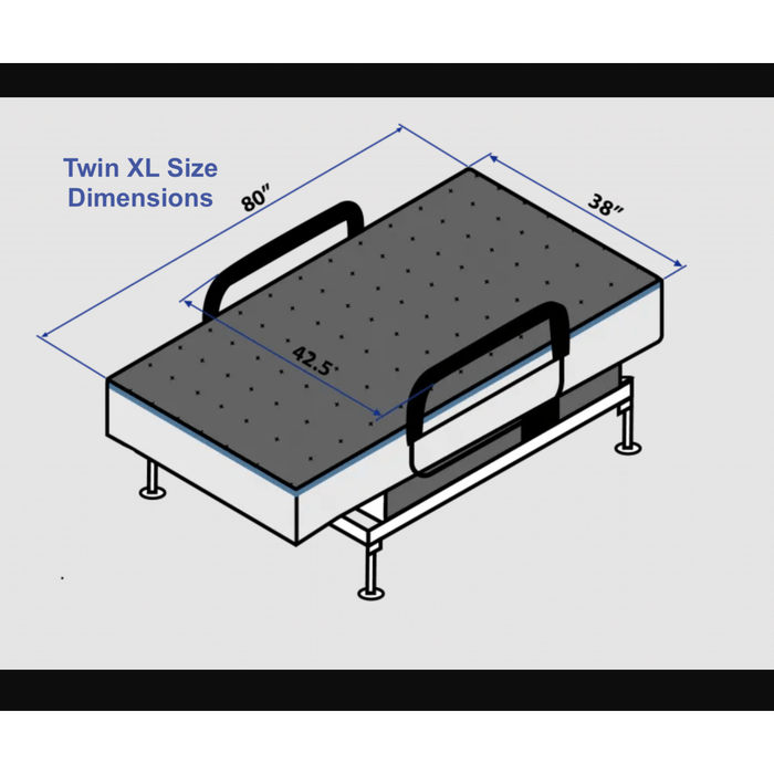 UPbed Standard Sleep To Stand Adjustable Bed by Journey Health