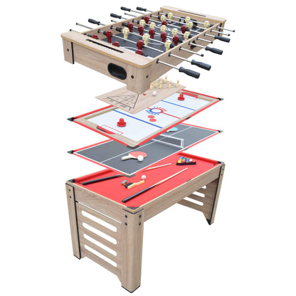 Hathaway Madison 6 in 1 Multi Game Table 54 - BG5017