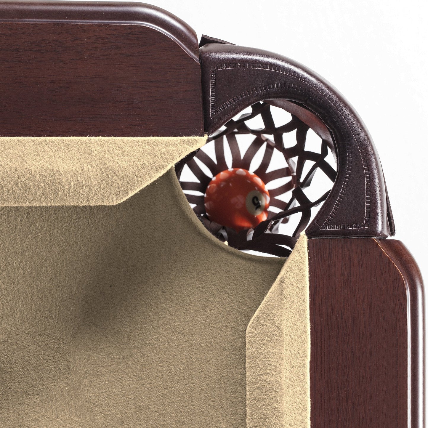 Hathaway Augusta Walnut 8ft Non Slate Pool Table - BG2670