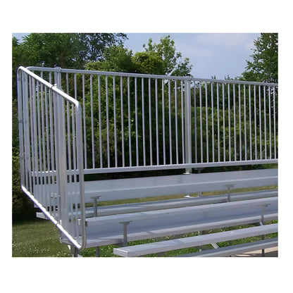 Bleacher Aluminum Preferred Bleachers with Safety Railing - NB0415VP