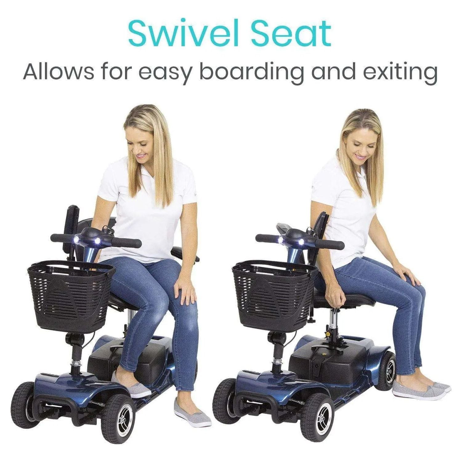 Vive Health 4-Wheel Mobility Scooter