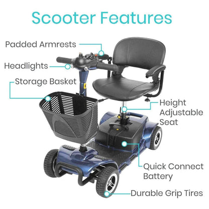 Vive Health 4-Wheel Mobility Scooter