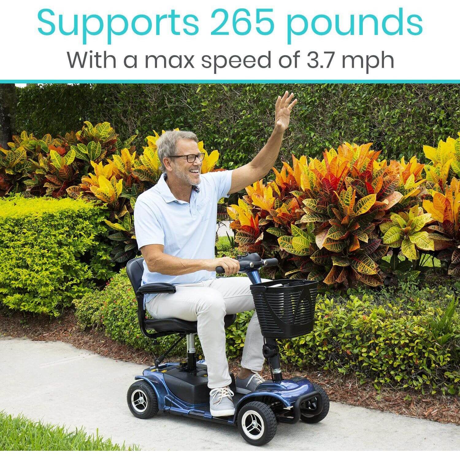 Vive Health 4-Wheel Mobility Scooter
