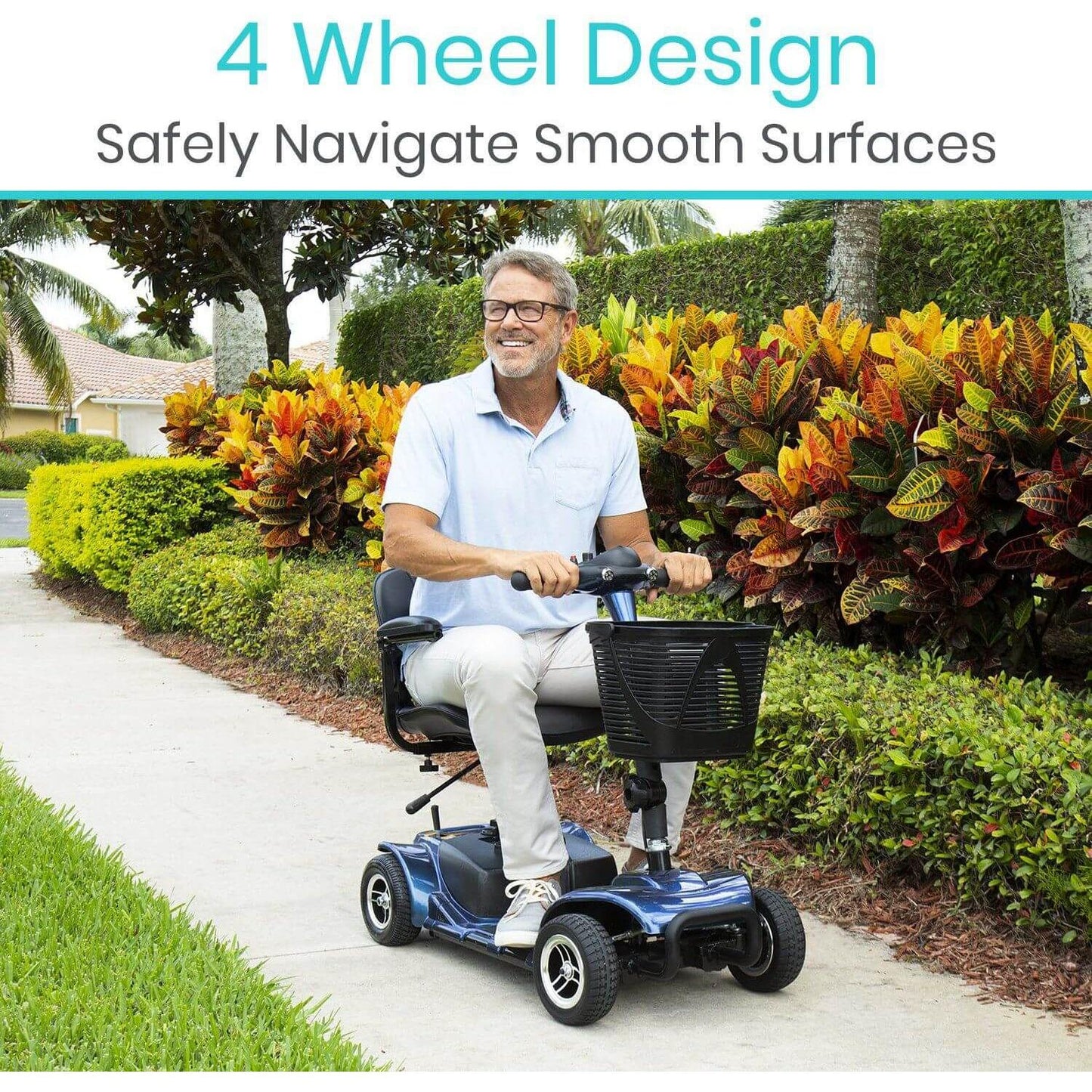 Vive Health 4-Wheel Mobility Scooter