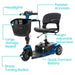 Vive Health Long Range 3-Wheel Mobility Scooter