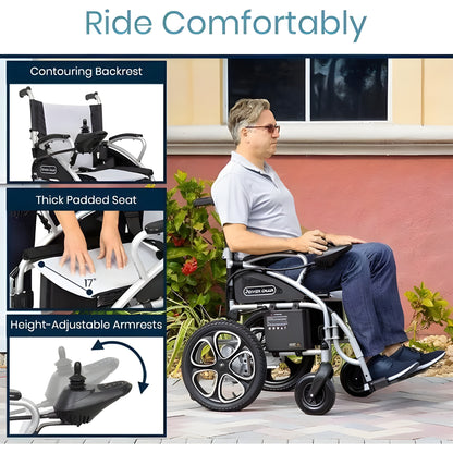 Vive Health MOB1029S Compact Power Wheelchair