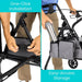 Vive Health Mobility Side Bag for Mobility Scooters, Rollators, Walkers, & Wheelchairs