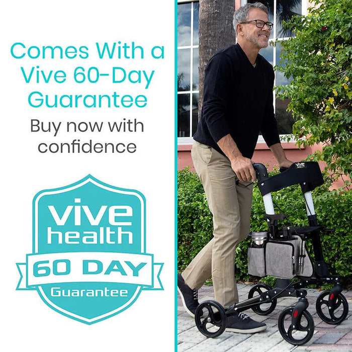 Vive Health Mobility Side Bag for Mobility Scooters, Rollators, Walkers, & Wheelchairs