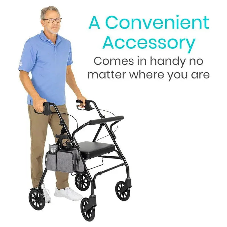 Vive Health Mobility Side Bag for Mobility Scooters, Rollators, Walkers, & Wheelchairs