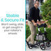 Vive Health Mobility Side Bag for Mobility Scooters, Rollators, Walkers, & Wheelchairs