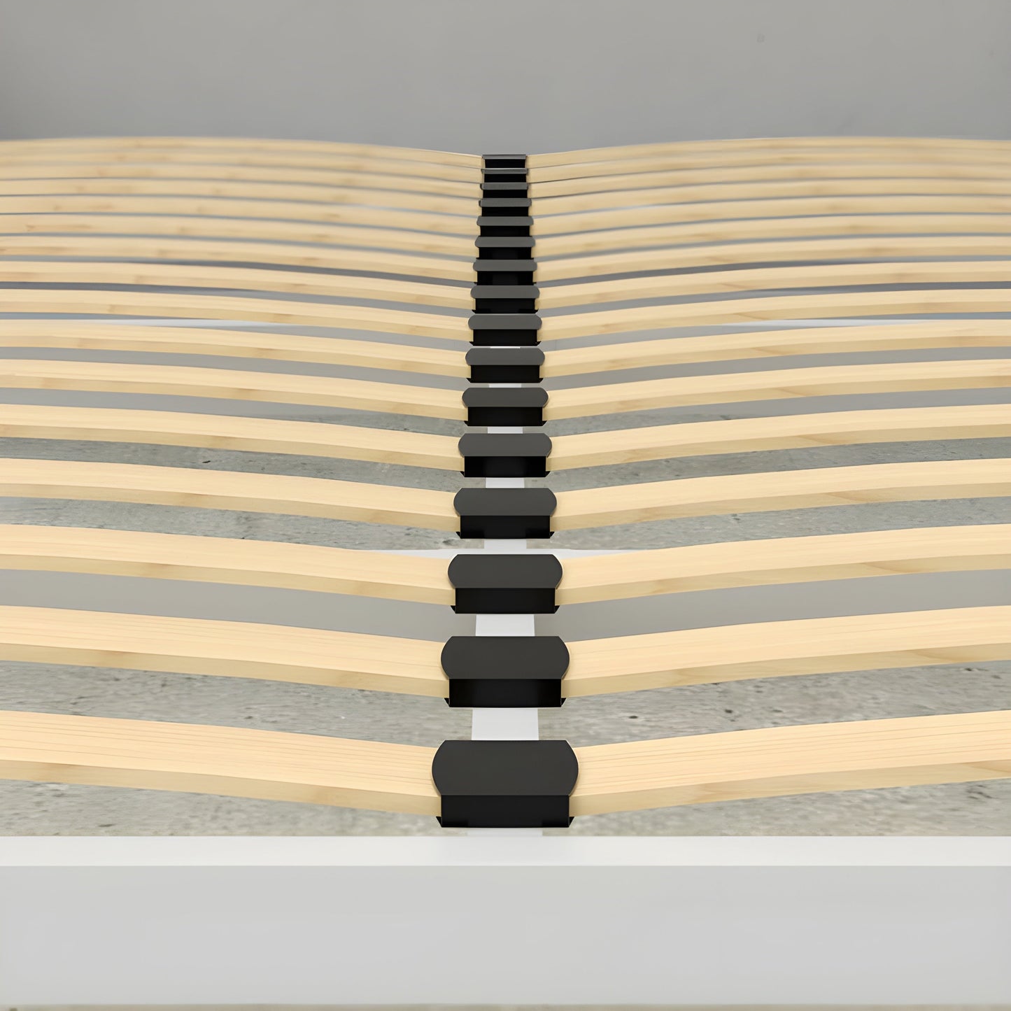 Murphy Bed With Desk & Storage Cabinet, Queen Size, White by Leto Muro