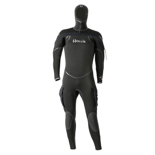 Hollis Neotek 8/7/6 Semi-Dry V2 Unisex Wetsuit for Scuba Diving - WET454 02-SM