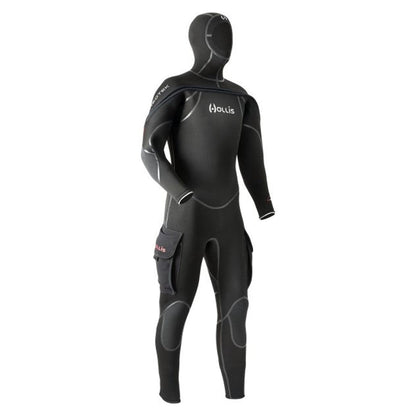 Hollis Neotek 8/7/6 Semi-Dry V2 Unisex Wetsuit for Scuba Diving - WET454 02-SM