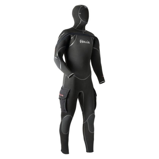 Hollis Neotek 8/7/6 Semi-Dry V2 Unisex Wetsuit for Scuba Diving - WET454 02-SM
