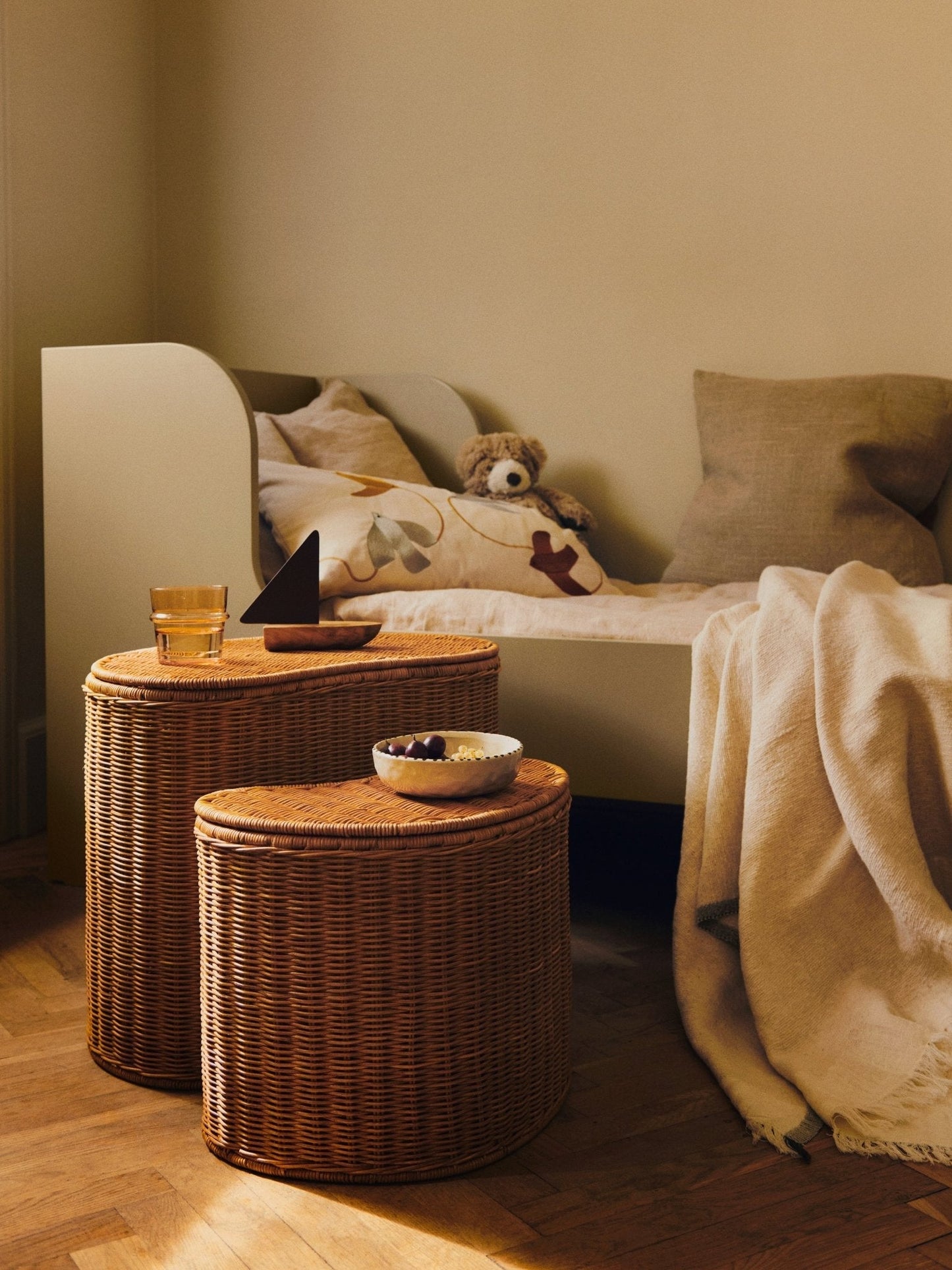 Ferm Living Willora Braided Storage - Set of 2 - 1104272032