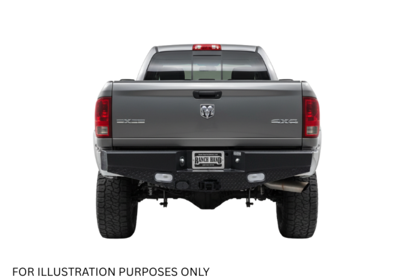 2005 Dodge Ram 2500 Workhorse Kit - Ranch Hand Front + Rear Bumper - workhorse-kit-8