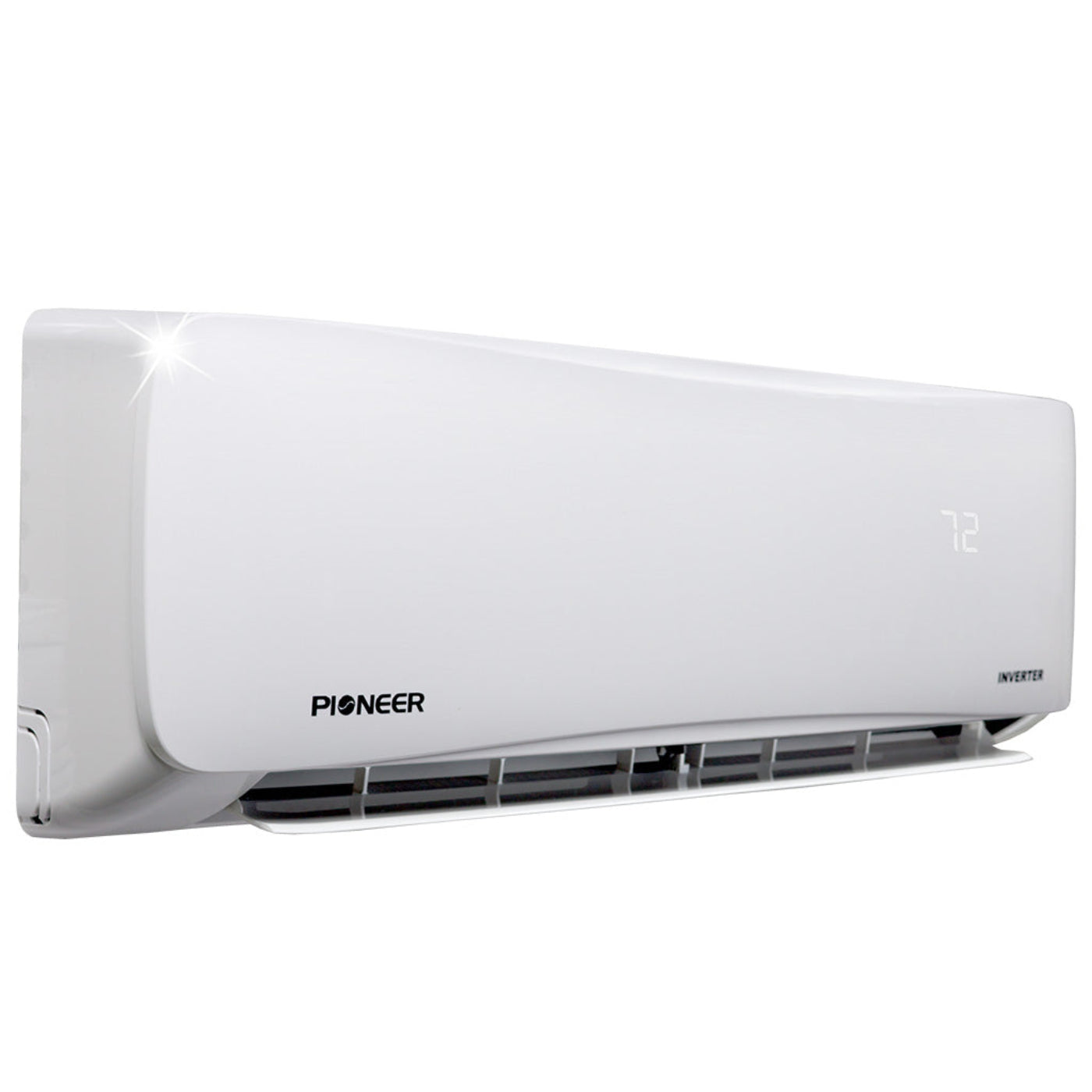 Pioneer Multi Zone 12,000 BTU Quantum Series Wall Mount Indoor Section Split Inverter++ Air Conditioner Heat Pump 230V - WS012GMFI22HLE-10