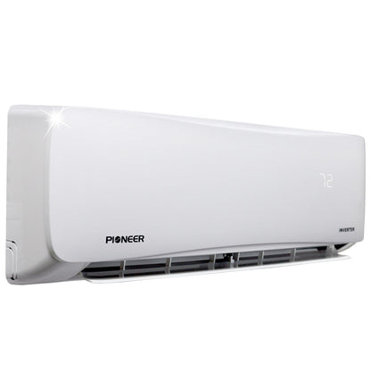 Pioneer Multi Zone 12,000 BTU Quantum Series Wall Mount Indoor Section Split Inverter++ Air Conditioner Heat Pump 230V - WS012GMFI22HLE-10