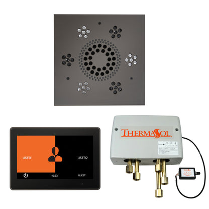 Smart Shower Kit | Waterproof 10" Device | The "Wellness Shower Package" by ThermaSol w/ ThermaTouch