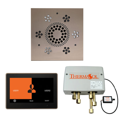 Smart Shower Kit | Waterproof 10" Device | The "Wellness Shower Package" by ThermaSol w/ ThermaTouch