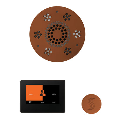 ThermaSol Steam Shower Kit - The Wellness Steam Package with 7" ThermaTouch - WSTP7S-AB