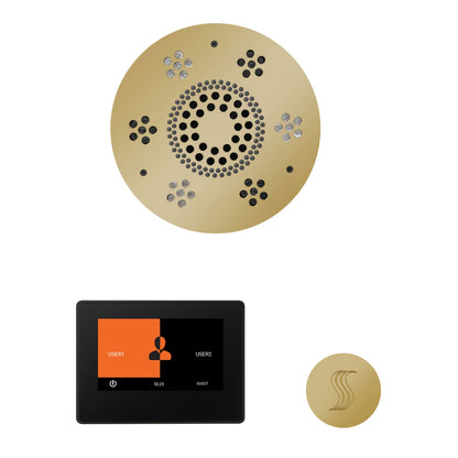 ThermaSol Steam Shower Kit - The Wellness Steam Package with 7" ThermaTouch - WSTP7S-AB