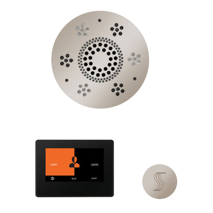 ThermaSol Steam Shower Kit - The Wellness Steam Package with 7" ThermaTouch - WSTP7S-AB