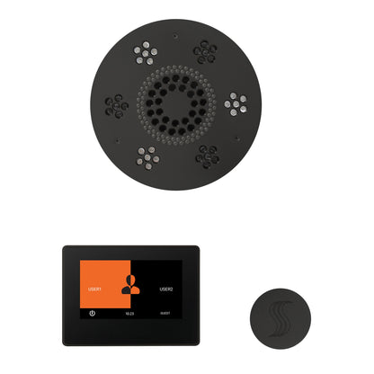 ThermaSol Steam Shower Kit - The Wellness Steam Package with 7" ThermaTouch - WSTP7S-AB