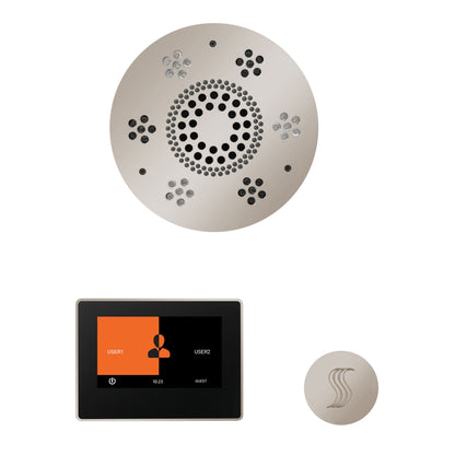 ThermaSol Steam Shower Kit - The Wellness Steam Package with 7" ThermaTouch - WSTP7S-AB